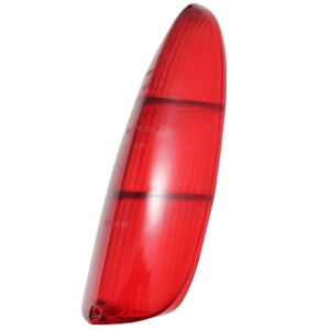 Glace de feu arrière 62-69 rouge «plat» européen