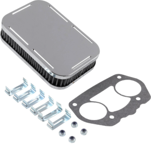 Filtre à air plat (1 5/8’’) pour T3 équipé de carbus Weber/Hpmx/Dellorto