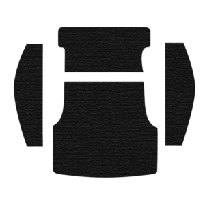 Kit moquette de coffre arrière noire (TMI # 301) (5pcs) Variant 61-74