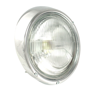 Phare avec cerclage chromé 3 vis qualité brésilienne prévu pour ampoule à culot CE