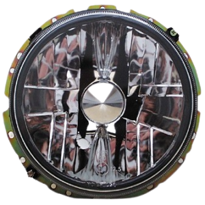 Set de 2 phares H4 « look mirror » pour ampoule à culot H4