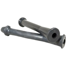 Set de 2 tuyaux de passage de fils de phares de la joue d’aile au pot de phare 8/66-7/67