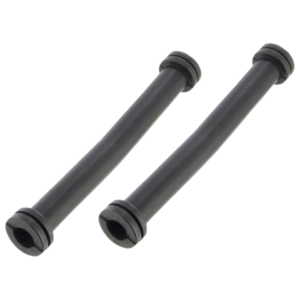 Set de 2 tuyaux de passage de fils de phares de la joue d’aile au pot de phare -7/66