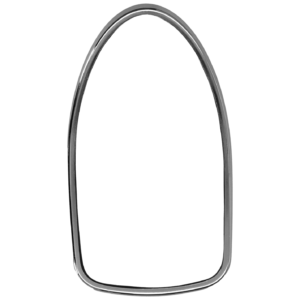 Cerclage chromé de feu arrière 1300 8/67-7/70 et 1302