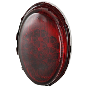 Glace de feu arrière avec son réflecteur rouge gauche ou droit 8/55-7/61 (sans marquage CE)