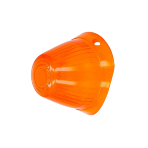 Glace de remplacement orange de clignotant obus d’aile Cox -58, Combi 61-62 et Karmann Ghia -58