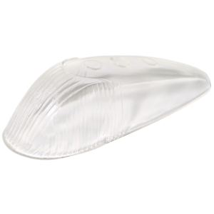 Glace de clignotant d’aile blanche 8/58-7/63 HELLA (avec marquage CE)