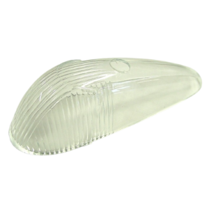 Glace de clignotant d’aile blanche 8/58-7/63 qualité brésilienne (sans marquage CE)