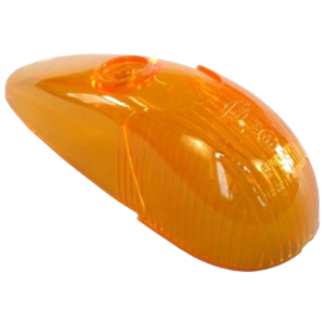 Glace de clignotant d’aile orange 8/58-7/63 HELLA (avec marquage CE)