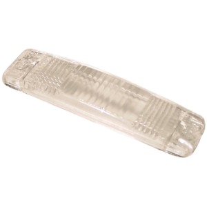 Glace de clignotant de pare-choc blanche (avec marquage CE)