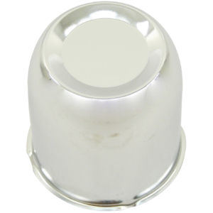 Cache moyeu en acier chromé diamètre 82.55mm pour jante Triangular 4 trous