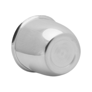 Cache moyeu en acier chromé diamètre 80mm