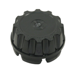 Cache moyeu en plastic noir pour jante EMPI 4 trous