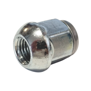 Ecrou bouché chromé 12x1,5 à appui arrondi