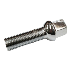 Vis de roue à appui bombé (14x1.5) longueur de filetage 40mm tête 17mm