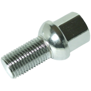 Vis de roue à appui bombé (14x1.5) longueur de filetage 30mm tête 17mm