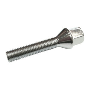 Vis de roue à appui conique (12x1.5) longueur de filetage 50mm tête 17mm