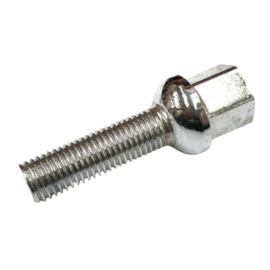 Vis de roue à appui bombé (12x1.5) longueur de filetage 40mm tête 17mm