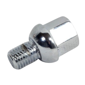 Vis de roue à appui bombé (12x1,5) longueur 20mm tête 17mm