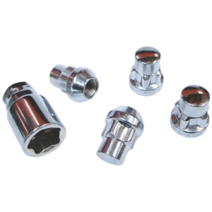 Set de 4 écrous antivol à appuis conique (12x1.5)