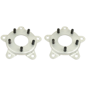 Set de 2 adaptateurs de jante Porsche (5x130) sur tambour 5 trous (5x205)