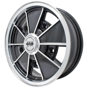 Jante BRM réplica 6.5 x 15’’ noir brillant  (ET 12)