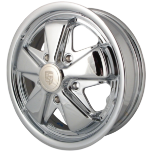 Jante 5 x 130 FUCHS 4.5 x 15’’ chromée  (ET 45) EMPI