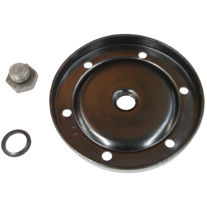 Plaque de vidange pour pied moulé