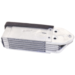 Radiateur alu origine pour moteur T1 double adm., 1200 74- (trou 10mm) et Golf 1 1600-1800cc GTI -7/83