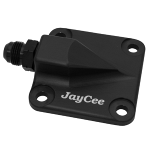 Couvercle de pompe à huile full flow anodisé noir JAYCEE