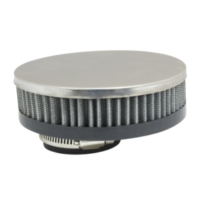 Filtre à air plat chromé pour carburateur 34 ICT / EPC sur moteur T4 et Type 3
