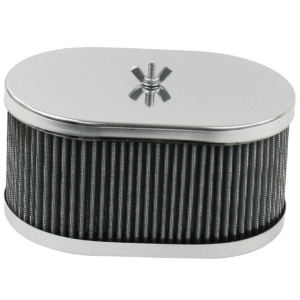 Filtre à air ovale pour carburateur IDF/HPMX ET DELLORTO  (H 8.3cm / L17.5cm / l 11.3cm)