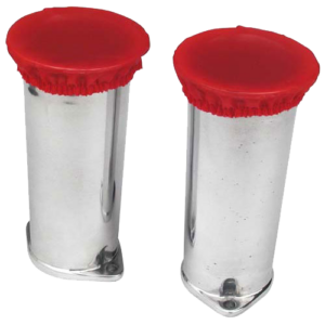 Set de 4 protections rouges anti-poussières de cornets
