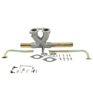 Pipe d’admission alu pour weber/dellorto en position centrale