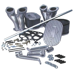 Tringlerie CBperf complète avec tringlerie, filtres et pipes déportées pour alignement des carbus