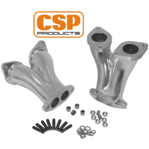 Set de 2 pipes d’admission décalées CSP pour carbus 40 IDF/HPMX