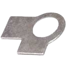 Plaquette de sureté de boulon de bras de direction