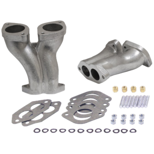 Set de 2 pipes d’admission décalées EMPI pour carbus IDF/HPMX