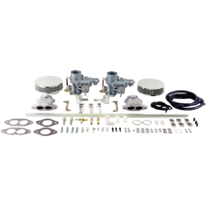 Kit 2 carburateurs simple corps 34 EPC avec pipes double admission pour Type 3