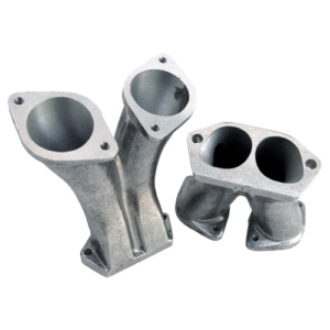 Set de 2 pipes d’admissions Big Beef usinées pour IDF sur culasses Wedge Port