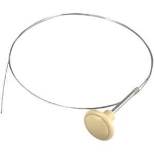 Câble de capot avant -7/68 embout blanc