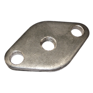 Plaque de fermeture remplissage huile sur carter avec trou filetage 1/8’’NPT