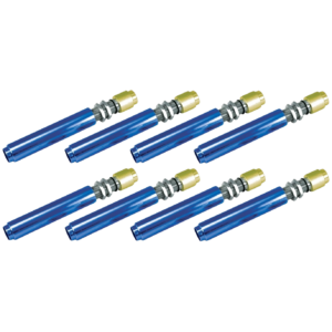 Set de 8 tubes enveloppe aluminium ajustable à vis