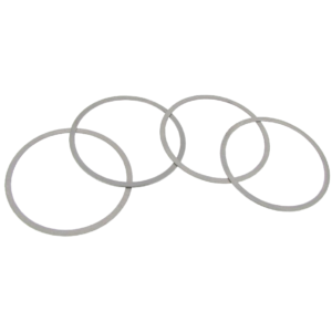 Epaisseurs (4) en acier diam 85.5mm - ép 0.04’’ (1.016mm)