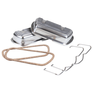 Set de 2 caches-culbuteurs alu à clips