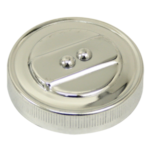 Bouchon d’huile chromé plat pour remplissage origine