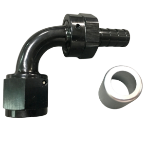 Raccord AN8 90° pour tuyau d'huile sur remplissage d'huile Vintage Speed réf 58269