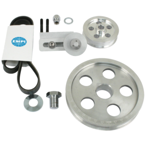 Kit poulie serpentin EMPI couleur aluminium
