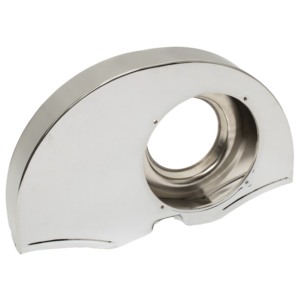 Turbine moteur chromée sans chauffage et sans radiateur