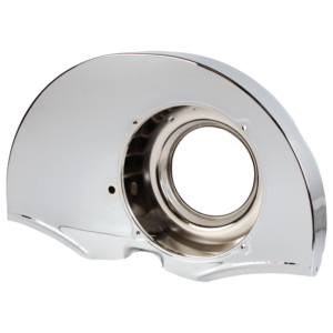 Turbine moteur chromée sans chauffage et avec radiateur